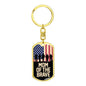 Mom of the brave keychain