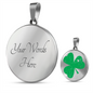 Irish Shamrock Necklace