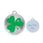 Shamrock Bangle Charm Bracelet