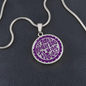 Motocross Graphic Necklace It Takes Knobby Balls to Ride Motocross