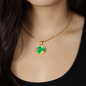 Irish Shamrock Necklace