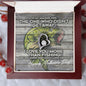 Mother's Day Forever Love Necklace for fisherman's wife. The one who didn't get away! I love you more than fishing