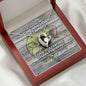 Mother's Day Forever Love Necklace for fisherman's wife. The one who didn't get away! I love you more than fishing