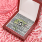 Mother's Day Forever Love Necklace for fisherman's wife. The one who didn't get away! I love you more than fishing