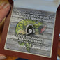Mother's Day Forever Love Necklace for fisherman's wife. The one who didn't get away! I love you more than fishing
