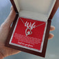 Forever Love Necklace and Message Card for Wife