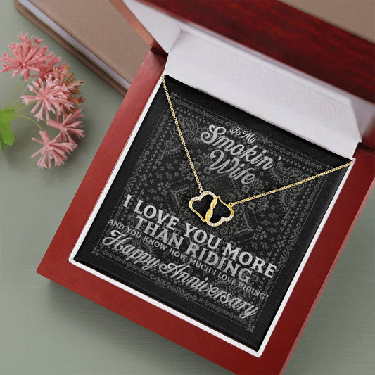 Happy anniversary to my smokin' wife