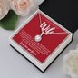 Eternal Hope Necklace and Message Card for Wife