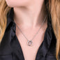 Lucky in love! Valentine's Day Necklace with message card for your wife