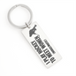 Funny Engravable Hockey Keychain