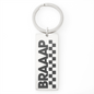 Braaap Engravable Motocross Keychain