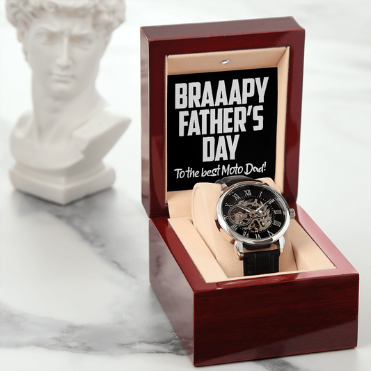 Braaapy Father's Day to the best Moto Dad!