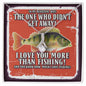 Alluring Beauty necklace Funny fishing gift necklace for wife My beautiful wife, the one who didn't get away!