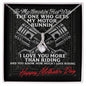 Alluring Beauty necklace for biker's smoking' hot wife Gets my motor runnin'