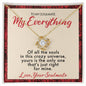 My Everything Love Knot necklace for Soulmate