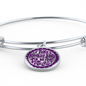 It takes knobby balls to ride Motocross Bangle charm bracelet