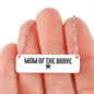 Moms of the brave bar necklace