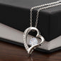 Mother's Day Forever Love Necklace for fisherman's wife. The one who didn't get away! I love you more than fishing