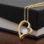 Forever Love Necklace and Message Card for Wife