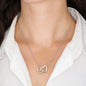 Happy 16th Birthday! Interlocking hearts necklace for daughter or best friend