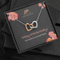Interlocking Hearts Necklace Happy 50th Birthday To A Best friend!