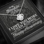 Love Knot Necklace Biker Bandana Aniversary