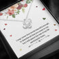 Love Knot Necklace Birthday, Anniversary or Christmas gift for wife, All that you mean to me