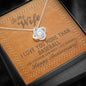Love Knot Necklace More than Baseball!