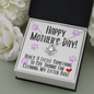 Love Knot Necklace Cat lady Mother's Day necklace