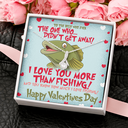 Alluring Beauty necklace Valentine Gift for a Fisherman's Wife