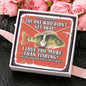 Alluring Beauty necklace Funny fishing gift necklace for wife My beautiful wife, the one who didn't get away!