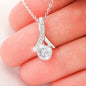 Alluring Beauty necklace Funny fishing gift necklace for wife My beautiful wife, the one who didn't get away!