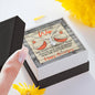 Funny Fishing Card You've got the bobbers with Alluring Beauty Necklace