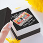 Bodacious 72 Birthday Card and Alluring Beauty Necklace plus Gift Box