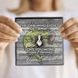 Alluring Beauty necklace Happy Birthday to the wife of a Bass fisherman