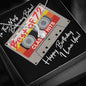 Bodacious 72 Birthday Card and Alluring Beauty Necklace plus Gift Box