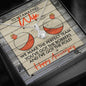 Funny Fishing Card You've got the bobbers with Alluring Beauty Necklace