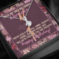 Our favorite dancer Alluring Beauty Necklace For Ballet Dancing Daughter