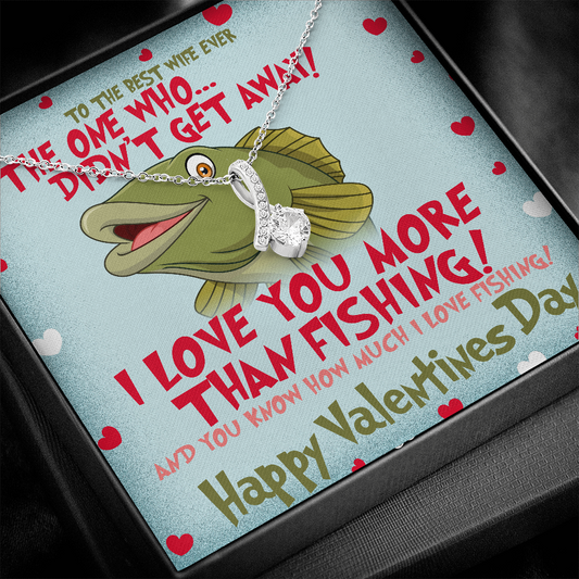 Alluring Beauty necklace Valentine Gift for a Fisherman's Wife