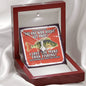 Alluring Beauty necklace Funny fishing gift necklace for wife My beautiful wife, the one who didn't get away!