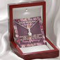 Our favorite dancer Alluring Beauty Necklace For Ballet Dancing Daughter