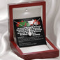 Braaap Christmas Alluring Beauty Necklace For Motocross Wife