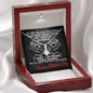 Alluring Beauty necklace for biker's smoking' hot wife Gets my motor runnin'