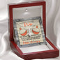 Funny Fishing Card You've got the bobbers with Alluring Beauty Necklace