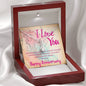 Beautiful and kind Happy Anniversary Alluring Beauty Necklace