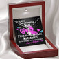 Alluring Beauty necklace for Moto Mom I Love you more than motocross