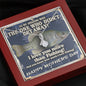 Alluring Beauty necklace Funny Fishing Gift Necklace for Mother's Day The One Who Didn't Get Away!