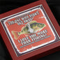 Alluring Beauty necklace Funny fishing gift necklace for wife My beautiful wife, the one who didn't get away!