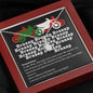 Braaap Christmas Alluring Beauty Necklace For Motocross Wife