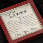 To My Beautiful Queen Alluring Beauty Necklace